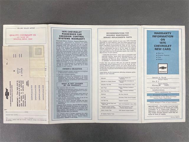 1975 Chevrolet Corvette (CC-2101262) for sale in Clifton Park, New York