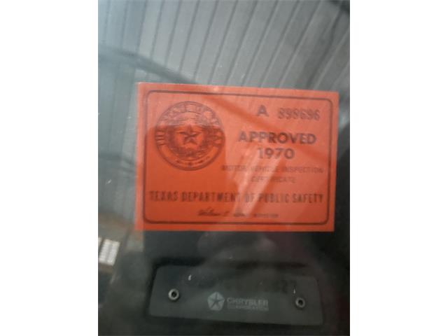 1970 Plymouth Cuda (CC-2101325) for sale in DERIDDER, Louisiana