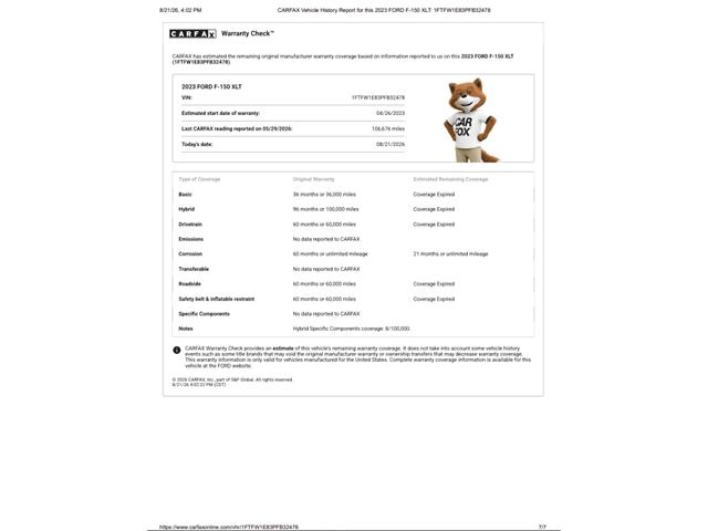 2023 Ford F150 (CC-2101433) for sale in Ramsey, Minnesota