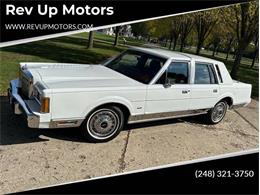 1989 Lincoln Town Car (CC-2101569) for sale in Shelby Township, Michigan