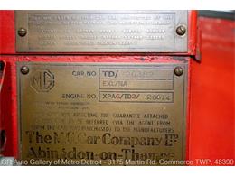 1953 MG TD (CC-2101629) for sale in Kentwood, Michigan