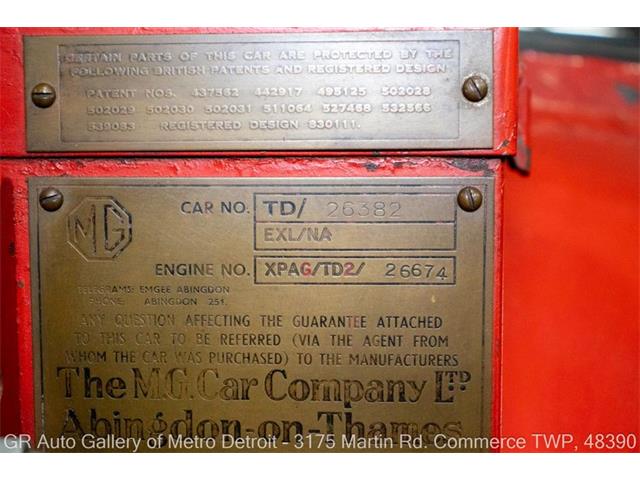 1953 MG TD (CC-2101629) for sale in Kentwood, Michigan