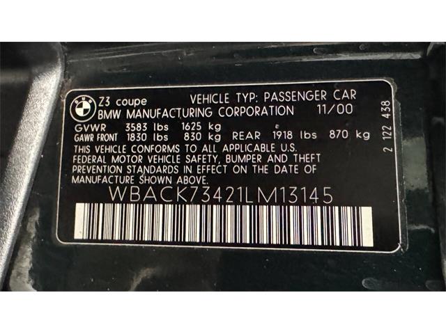 2001 BMW Z3 (CC-2101682) for sale in Clearwater, Florida