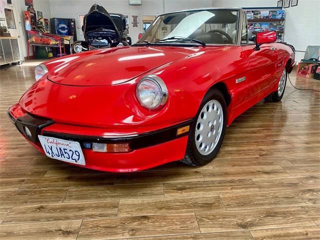 1989 Alfa Romeo Spider (CC-2101732) for sale in Dinuba, California