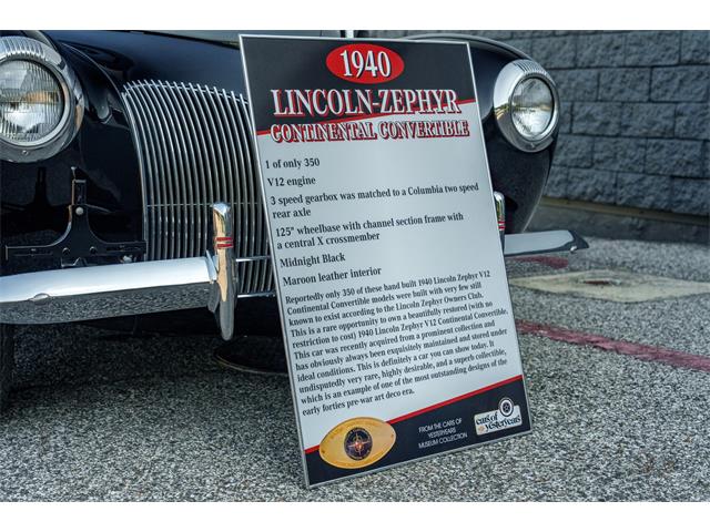 1940 Lincoln Continental Convertible (CC-2101777) for sale in Birmingham, Alabama