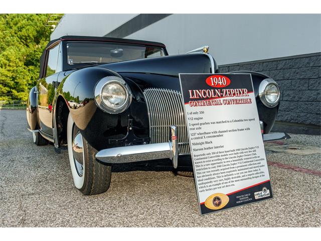 1940 Lincoln Continental Convertible (CC-2101777) for sale in Birmingham, Alabama