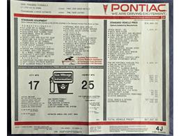1996 Pontiac Firebird Formula (CC-2101856) for sale in Centreville, Maryland
