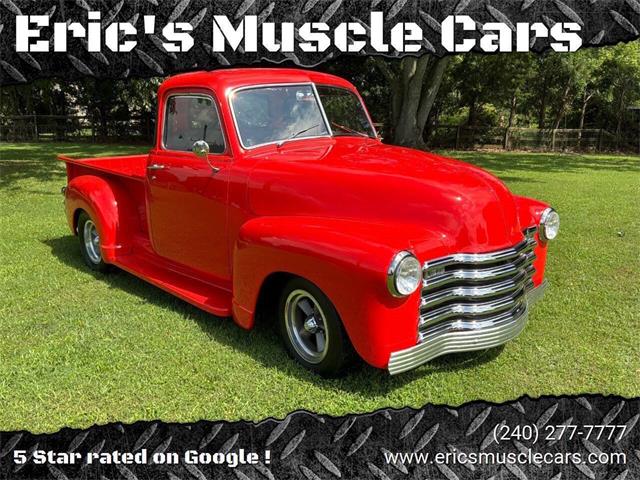 1950 Chevrolet 3100 (CC-2100186) for sale in Clarksburg, Maryland