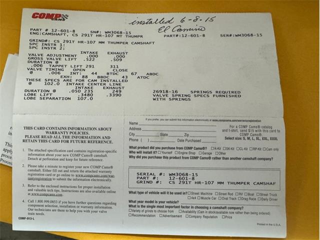 1972 Chevrolet El Camino (CC-2101890) for sale in Morgantown, Pennsylvania