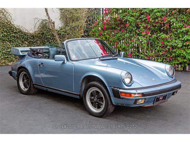 1985 Porsche 911 Carrera Cabriolet (CC-2101907) for sale in Beverly Hills, California