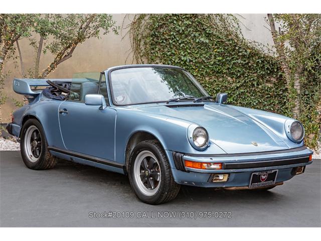 1985 Porsche 911 Carrera Cabriolet (CC-2101907) for sale in Beverly Hills, California
