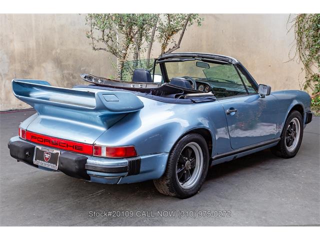 1985 Porsche 911 Carrera Cabriolet (CC-2101907) for sale in Beverly Hills, California