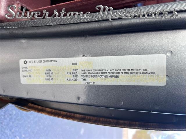 1989 Jeep Grand Wagoneer (CC-2101994) for sale in North Andover, Massachusetts