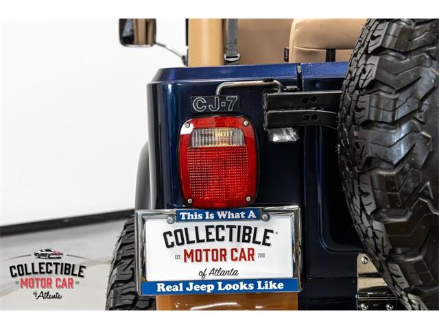 1985 Jeep CJ7 (CC-2102003) for sale in Marietta, Georgia