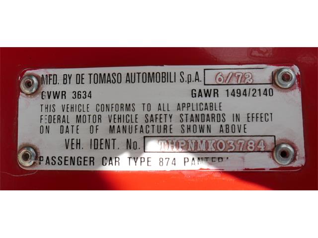 1972 De Tomaso Pantera (CC-2102071) for sale in Reno, Nevada