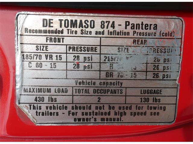 1972 De Tomaso Pantera (CC-2102071) for sale in Reno, Nevada