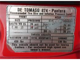 1972 De Tomaso Pantera (CC-2102071) for sale in Reno, Nevada