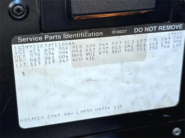 1988 Chevrolet Corvette (CC-2102096) for sale in Hilton, New York