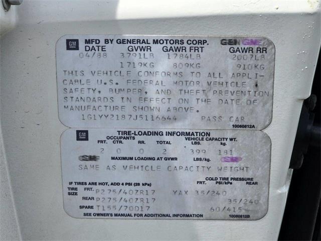 1988 Chevrolet Corvette (CC-2102096) for sale in Hilton, New York