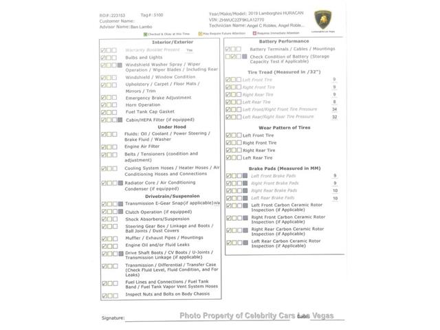 2019 Lamborghini Huracan (CC-2102115) for sale in Las Vegas, Nevada