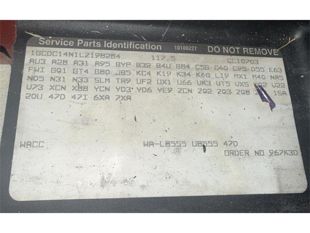 1990 Chevrolet C/K 1500 (CC-2102144) for sale in Wilson, Oklahoma