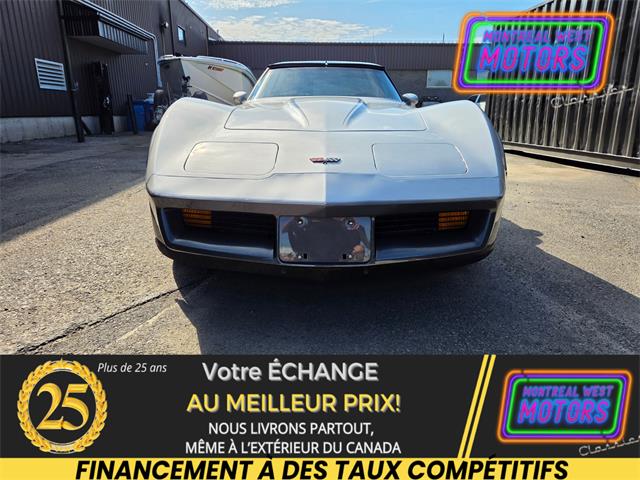1982 Chevrolet Corvette (CC-2102196) for sale in Vaudreuil-Dorion, Quebec