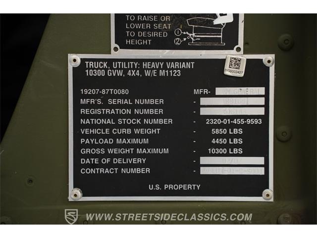 2002 AM General Military (CC-2102239) for sale in Mesa, Arizona