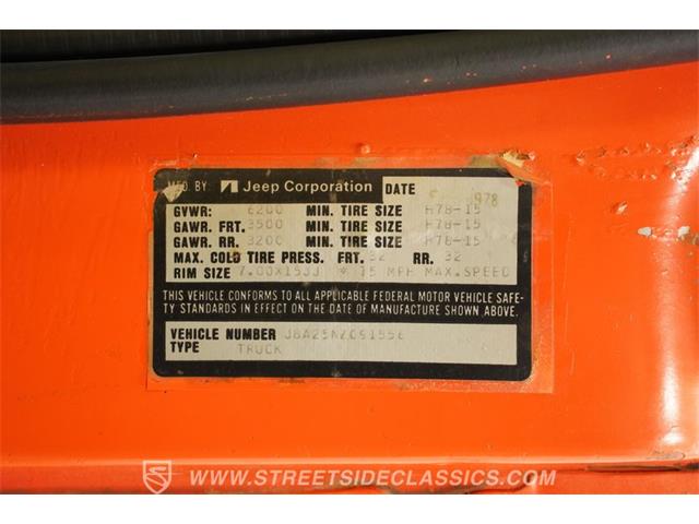 1978 Jeep J10 (CC-2102249) for sale in Concord, North Carolina