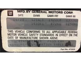1978 Chevrolet Corvette (CC-2102265) for sale in Bradenton, Florida