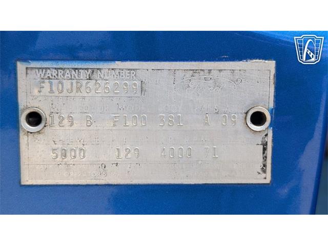 1965 Ford F100 (CC-2102268) for sale in Caledonia, Wisconsin