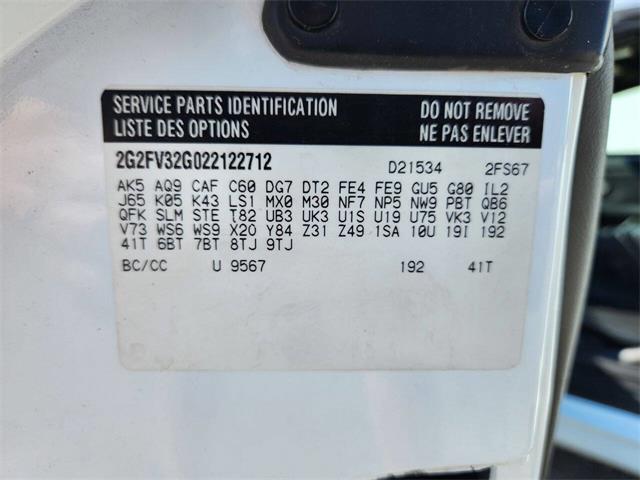 2002 Pontiac Firebird (CC-2100243) for sale in Lolo, Montana