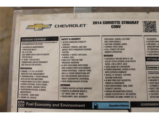 2014 Chevrolet Corvette (CC-2102537) for sale in fullerton, California