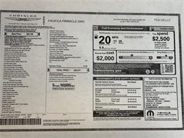 2021 Chrysler Pacifica (CC-2102590) for sale in Addison, Illinois