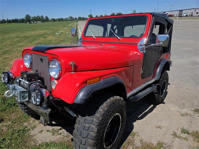 1976 Jeep CJ7 (CC-2100261) for sale in Billings, Montana