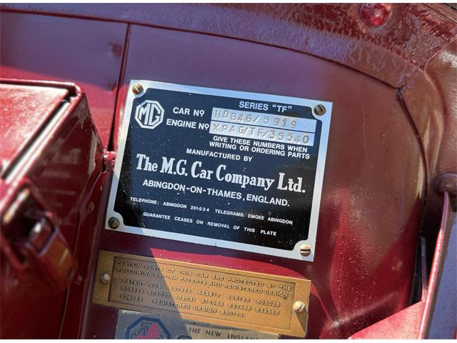 1954 MG TF (CC-2102758) for sale in Grass Valley, California