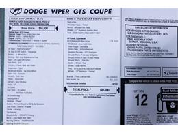 1998 Dodge Viper (CC-2102805) for sale in Rancho Cordova, California