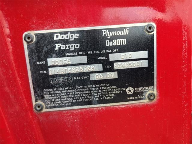 1978 Dodge D150 (CC-2102820) for sale in Billings, Montana