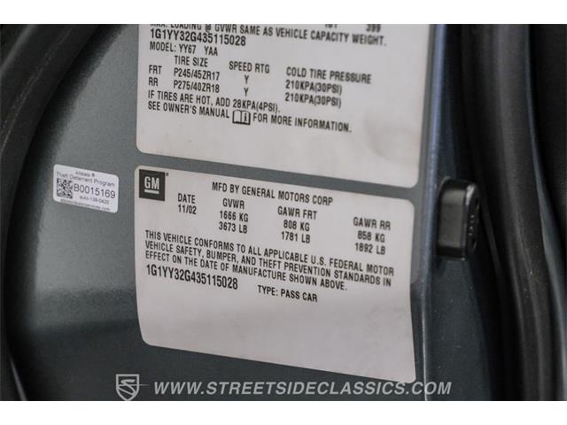 2003 Chevrolet Corvette (CC-2102832) for sale in Ft Worth, Texas