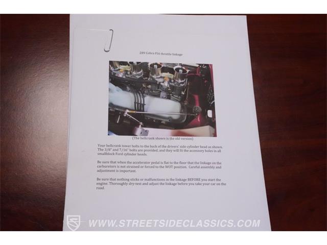1962 Shelby Cobra (CC-2102869) for sale in Concord, North Carolina