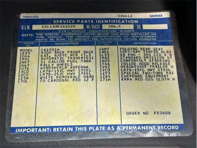 1978 Chevrolet K5 Blazer (CC-2102928) for sale in Depew, New York