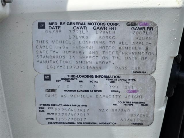 1988 Chevrolet Corvette (CC-2102941) for sale in Saratoga Springs, New York