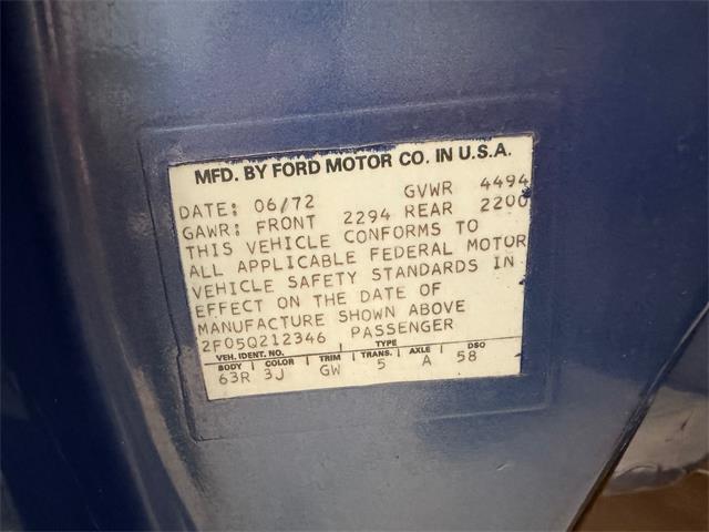 1972 Ford Mustang Mach 1 (CC-2102992) for sale in Annandale, Minnesota