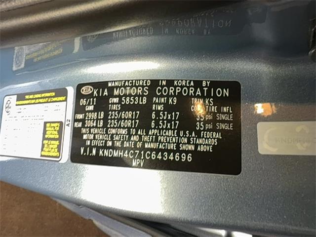 2012 Kia Sedona (CC-2103060) for sale in Reading, Pennsylvania
