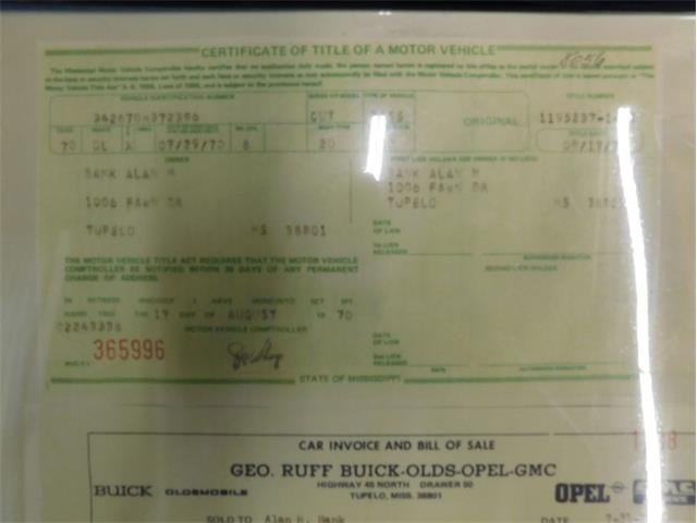 1970 Oldsmobile Cutlass Supreme (CC-2103090) for sale in Fenton, Missouri