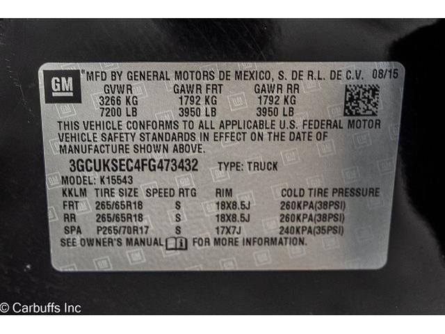 2015 Chevrolet Silverado 1500 (CC-2103122) for sale in Concord, California