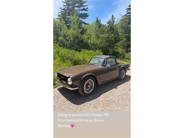 1971 Triumph TR6 (CC-2103180) for sale in Jackson, Wyoming