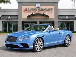 2016 Bentley Continental GTC V8 (CC-2103400) for sale in Boca Raton, Florida