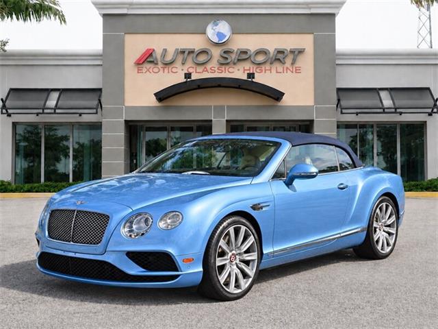 2016 Bentley Continental GTC V8 (CC-2103400) for sale in Boca Raton, Florida