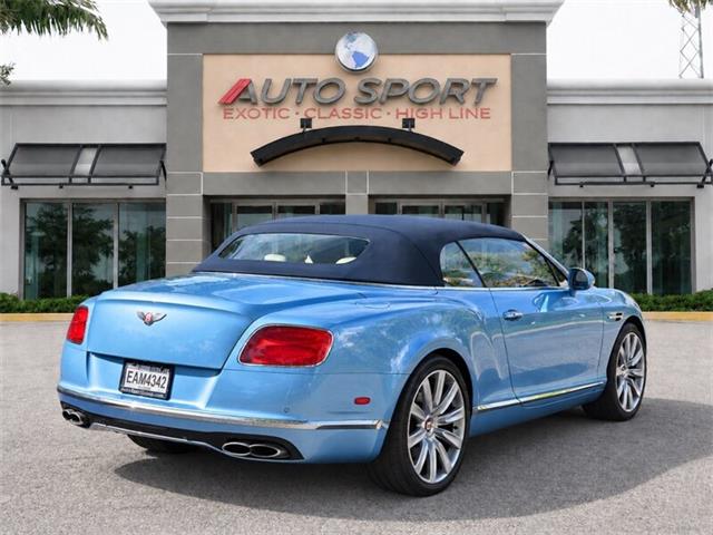 2016 Bentley Continental GTC V8 (CC-2103400) for sale in Boca Raton, Florida