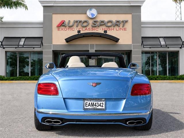 2016 Bentley Continental GTC V8 (CC-2103400) for sale in Boca Raton, Florida